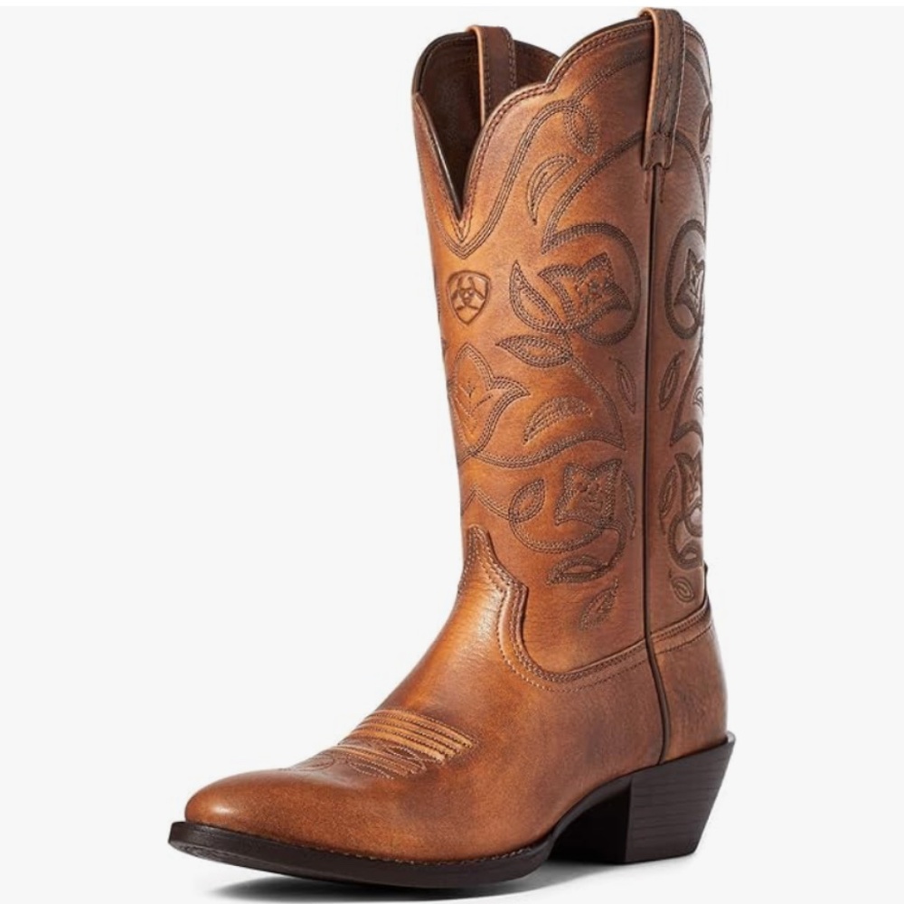 Ariat Women's Heritage Western R Toe Western Cowboy Boot Size 8